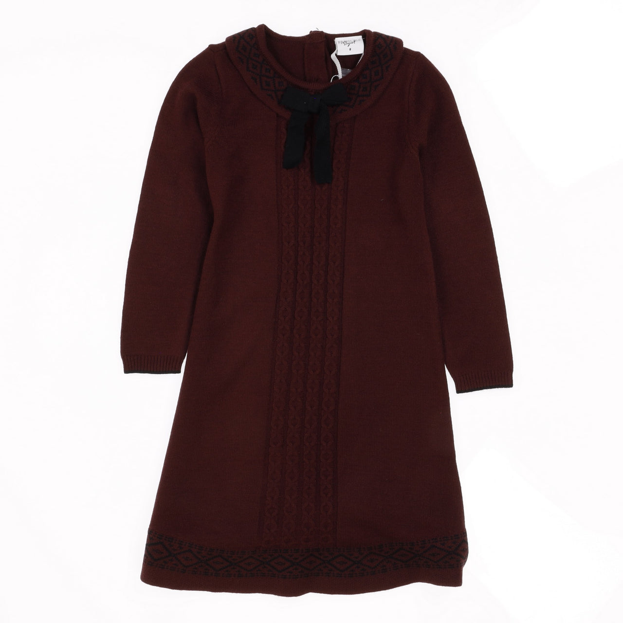 Jacquard Bow Dress