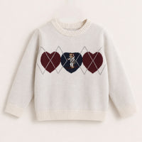 Argyle Teddy Bear Sweater