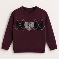 Argyle Teddy Bear Sweater