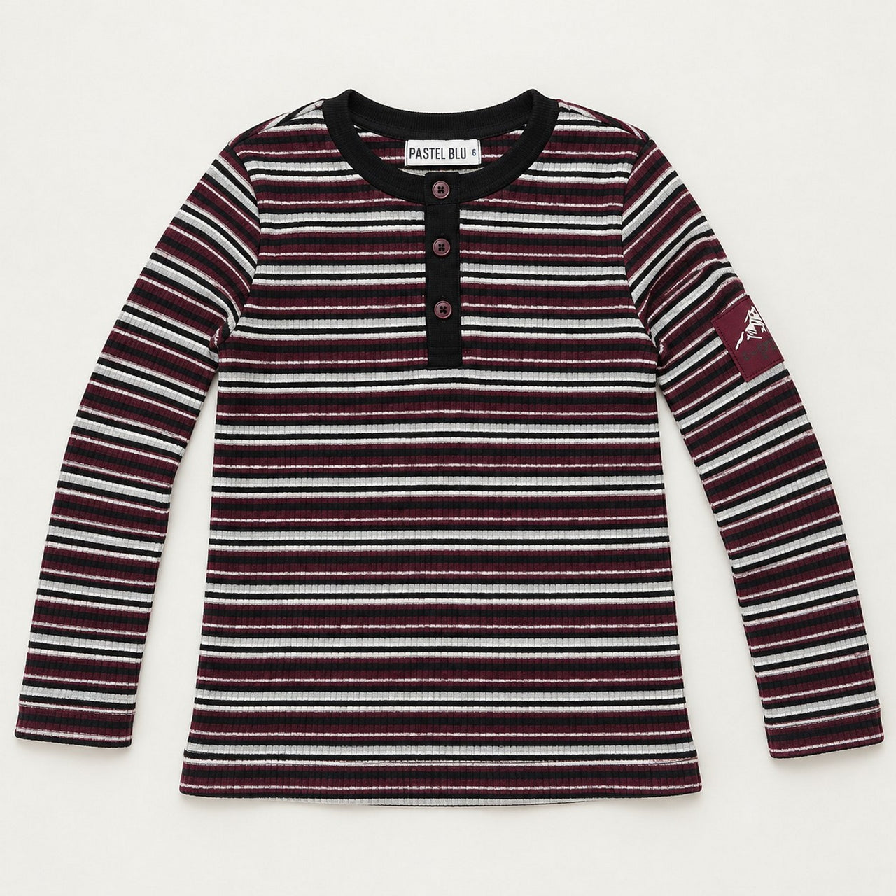 Boys Stripe Rib Top