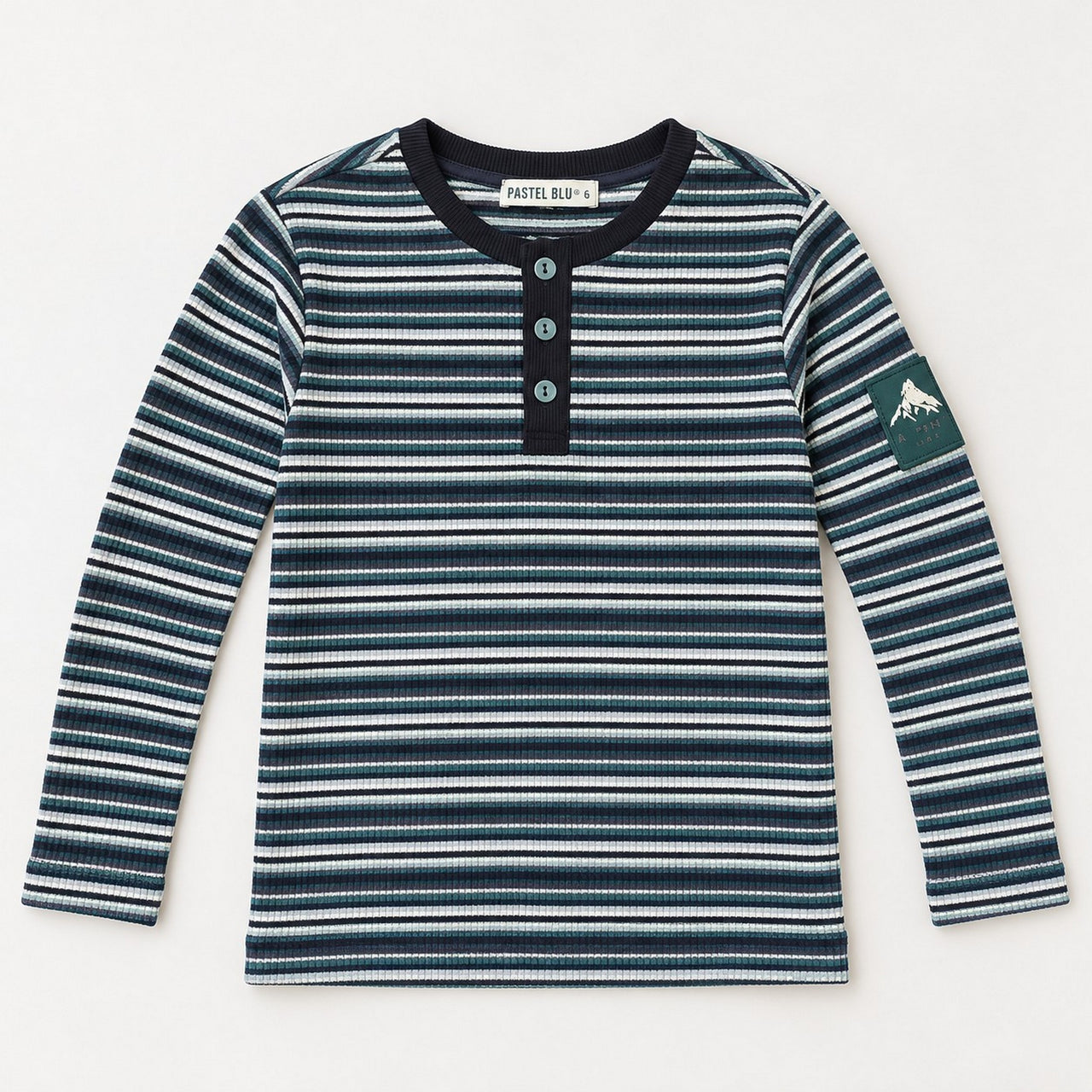 Boys Stripe Rib Top