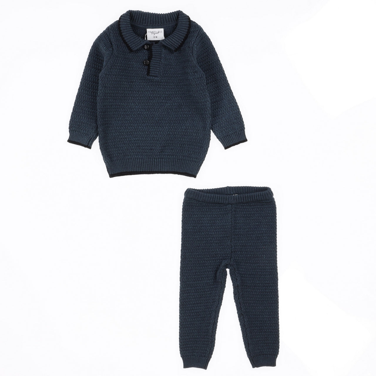 Collared Baby Set
