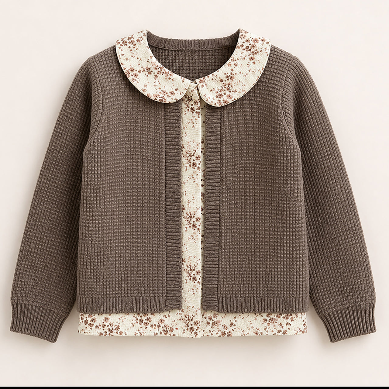 Floral Cardigan Shirt