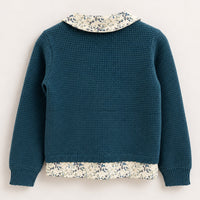 Floral Cardigan Shirt