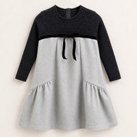 Knit Woven Dress
