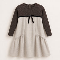 Knit Woven Dress
