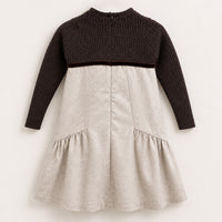 Knit Woven Dress