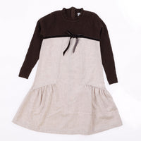 Knit Woven Dress