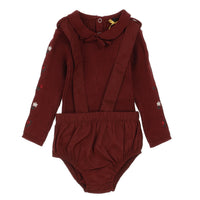 Rib Baby Romper Set