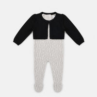 Cardigan Knit Stretchie