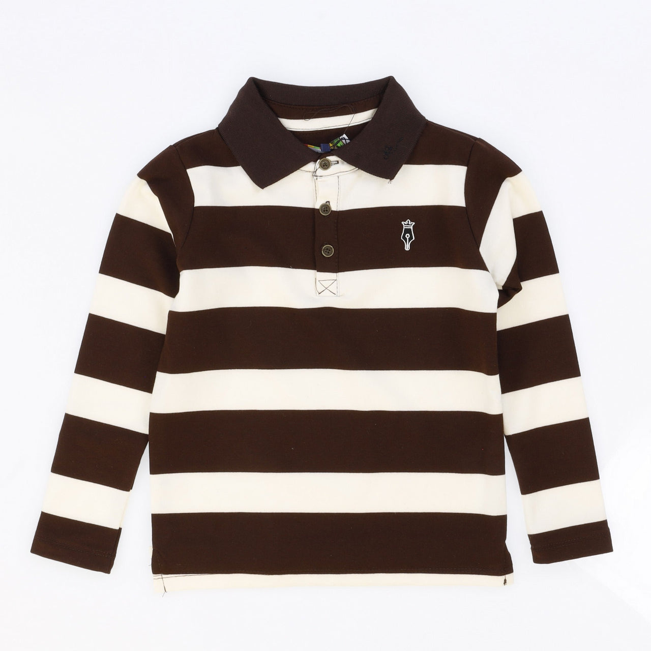 Polo Striped French Terry Shirt