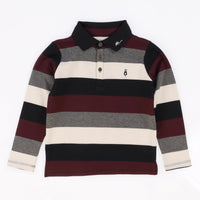 Polo Striped French Terry Shirt