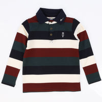 Polo Striped French Terry Shirt