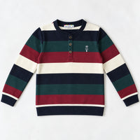 French Terry Striped Shirt