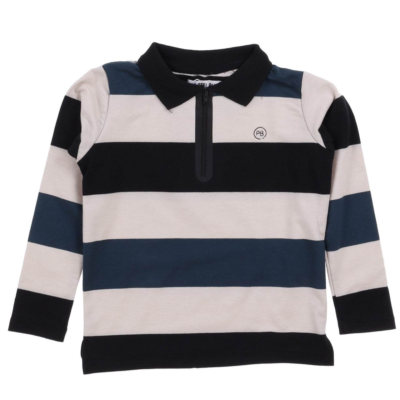 Striped French Polo