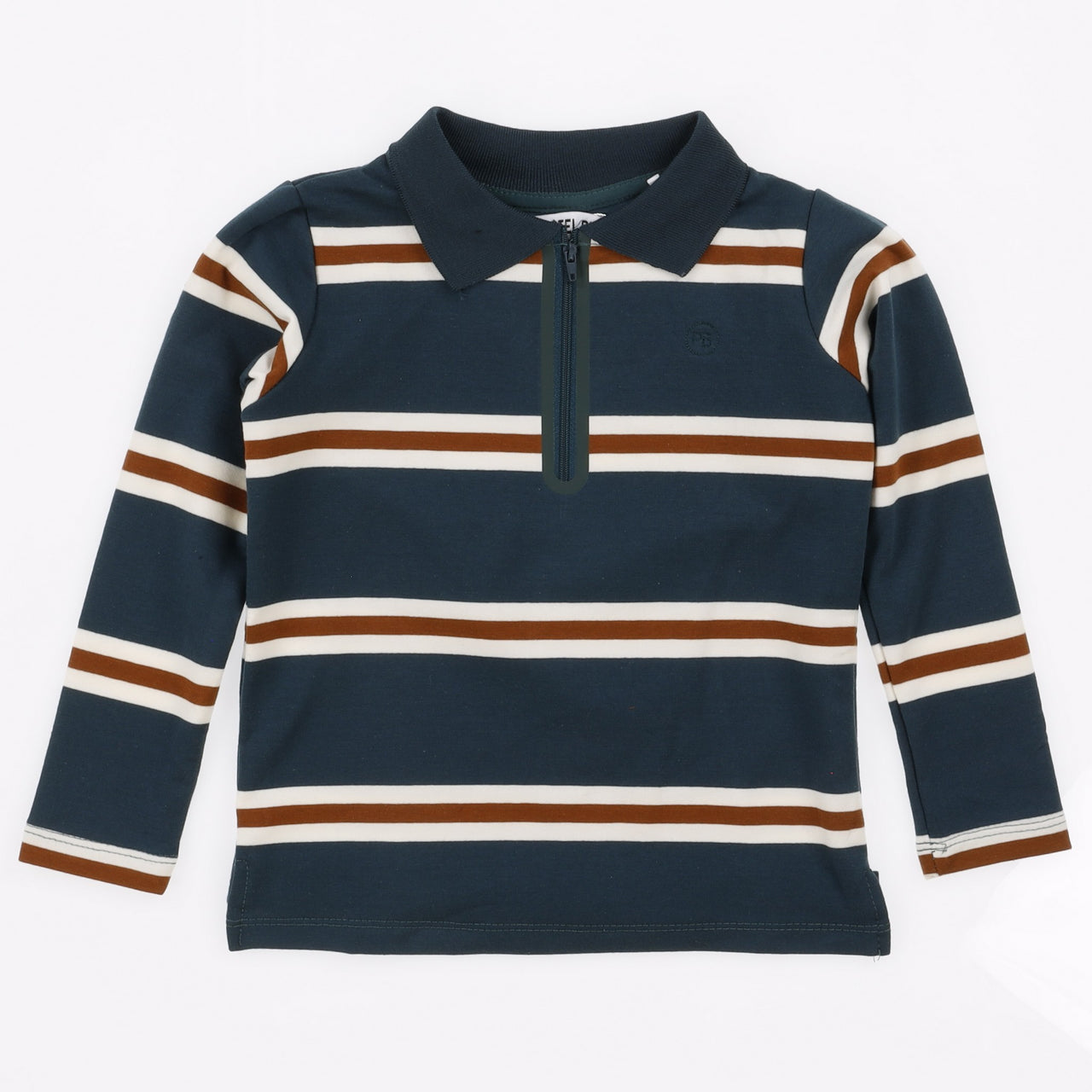 Striped French Polo