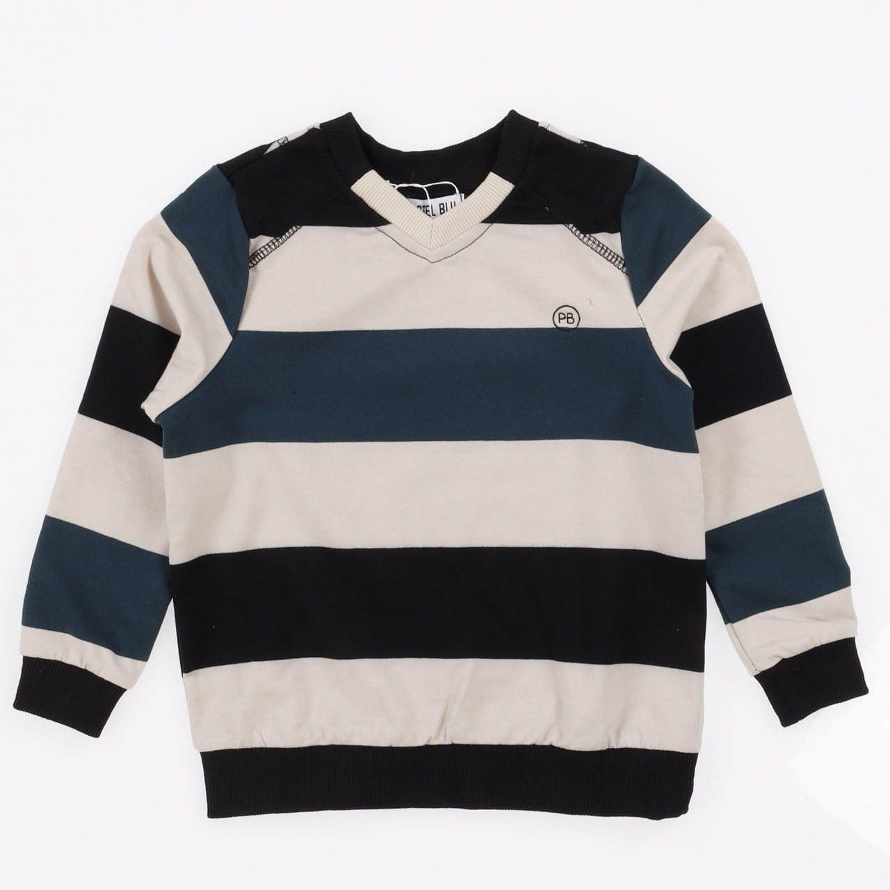 Boys Striped Sweatshirt