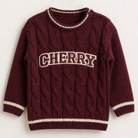 Baby Boy Cherry Sweater