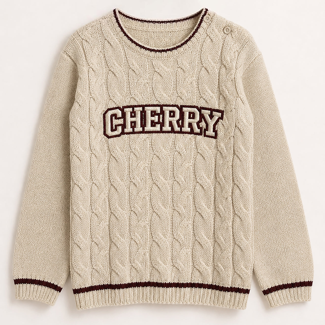 Baby Boy Cherry Sweater