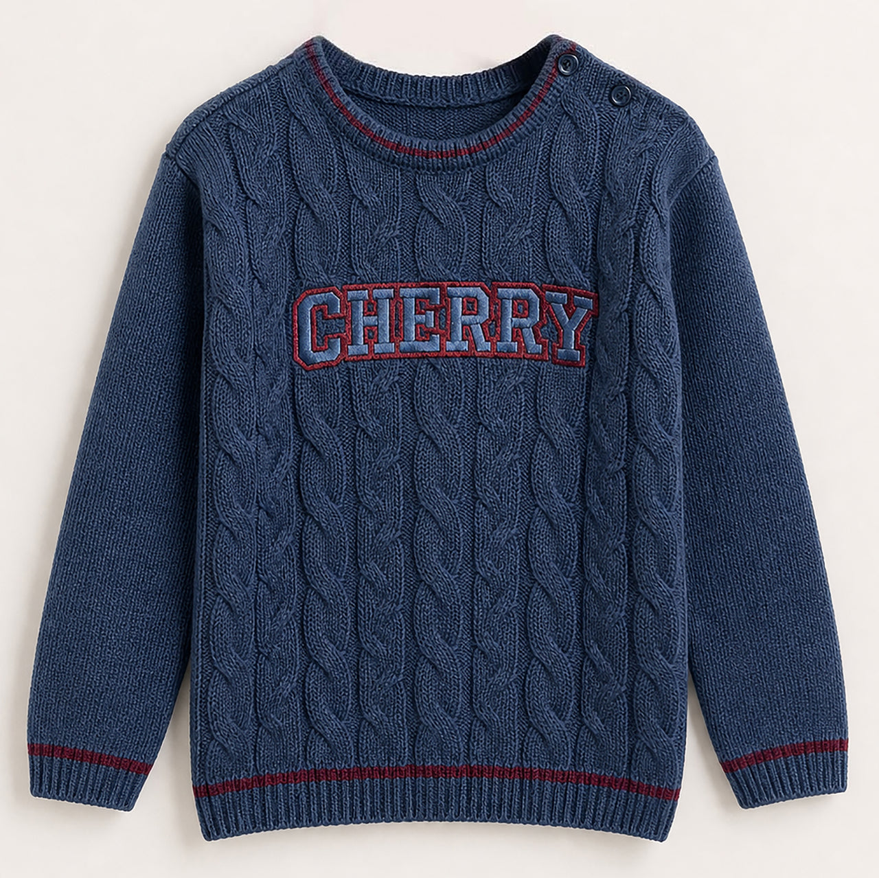 Baby Boy Cherry Sweater