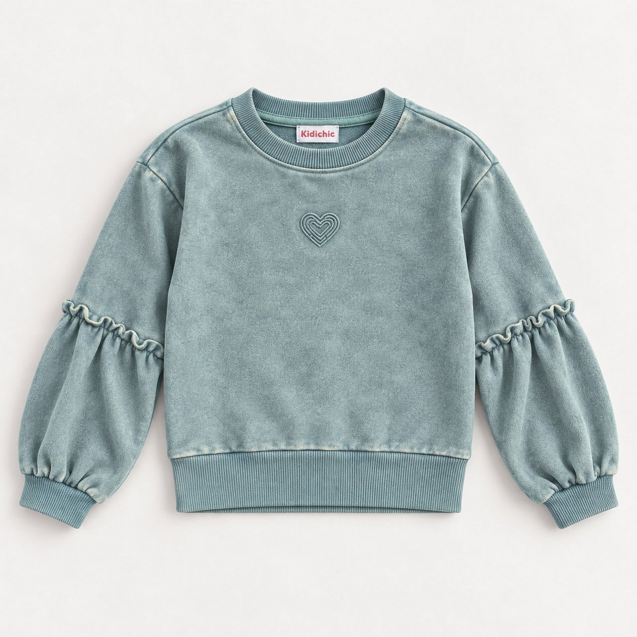 Girls French Wash Sweatshirt
