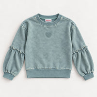Girls French Wash Sweatshirt