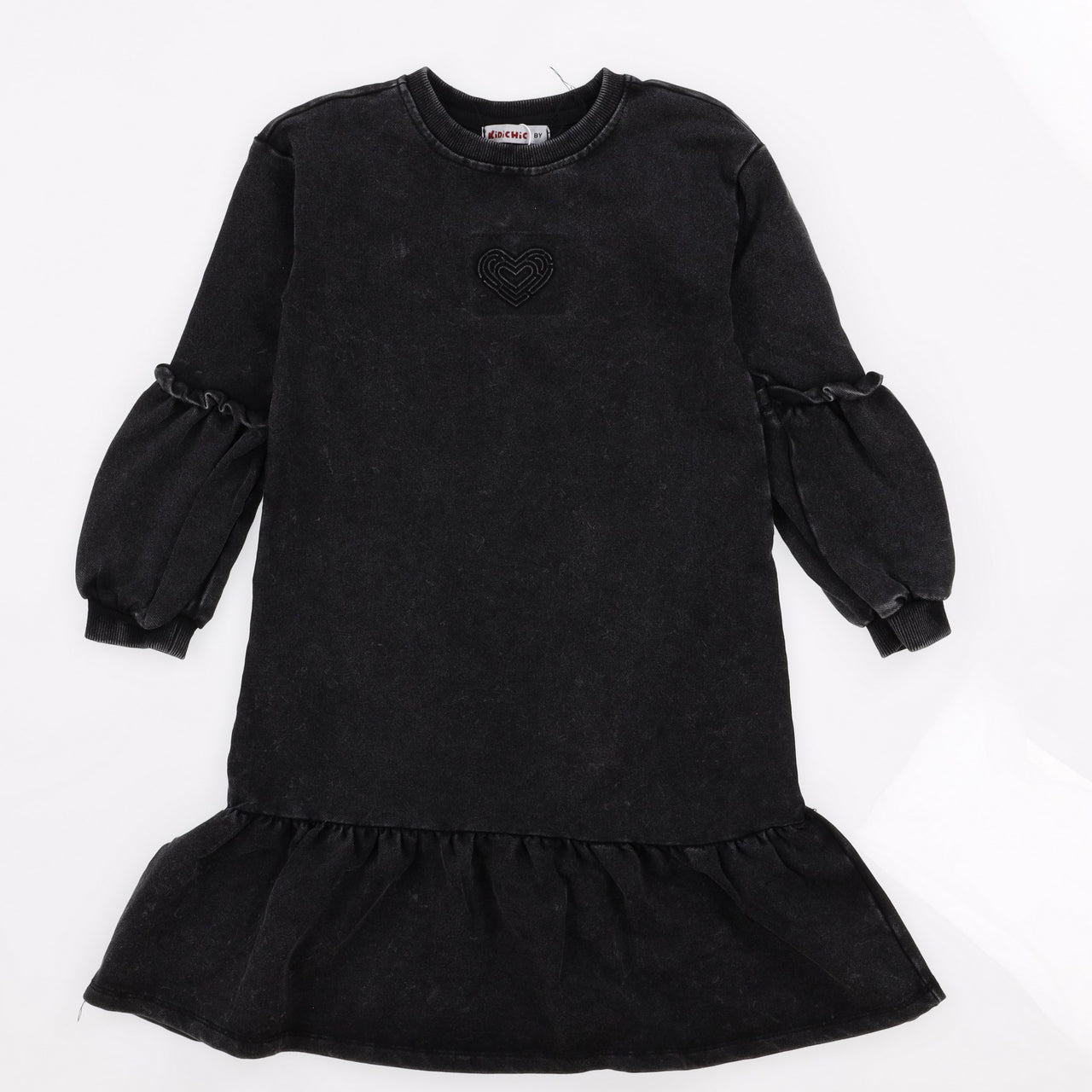 Ruffle Sleeves Dress