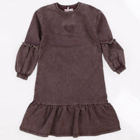 Ruffle Sleeves Dress