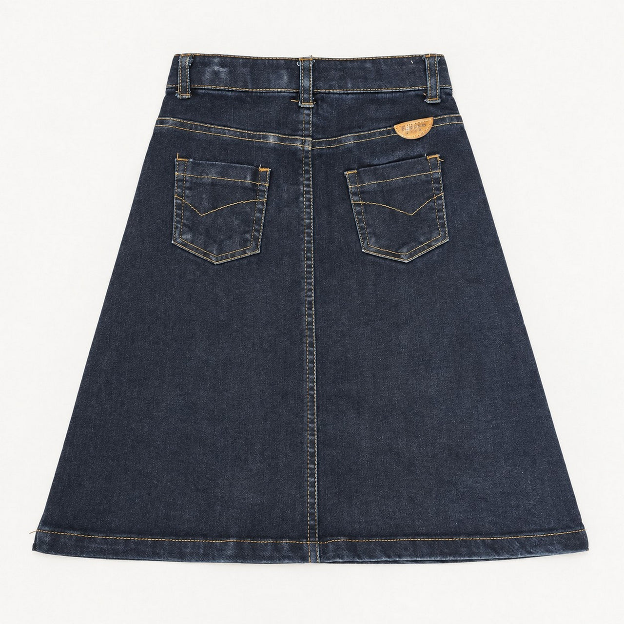 Straight Jean Skirt