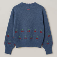 Girls Cherry Sweater
