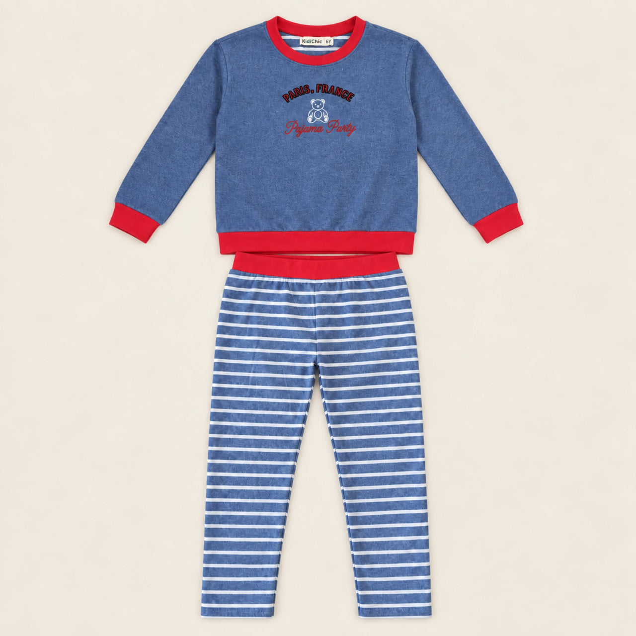 Striped PJ Set