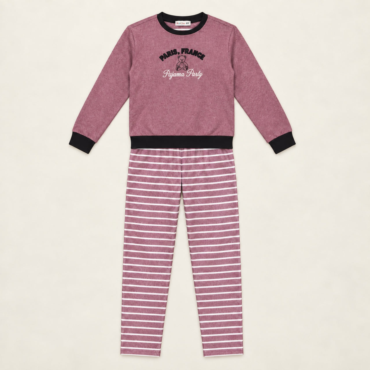 Striped PJ Set