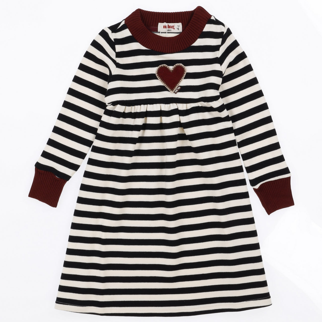 Melange Striped Dress