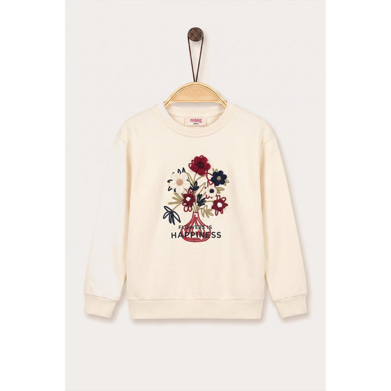 Melange Flowers Sweatshirt