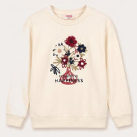 Melange Flowers Sweatshirt