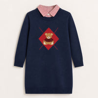 Melange Teddy Knit Dress