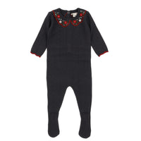 Melange Knit Baby Stretchie/Set