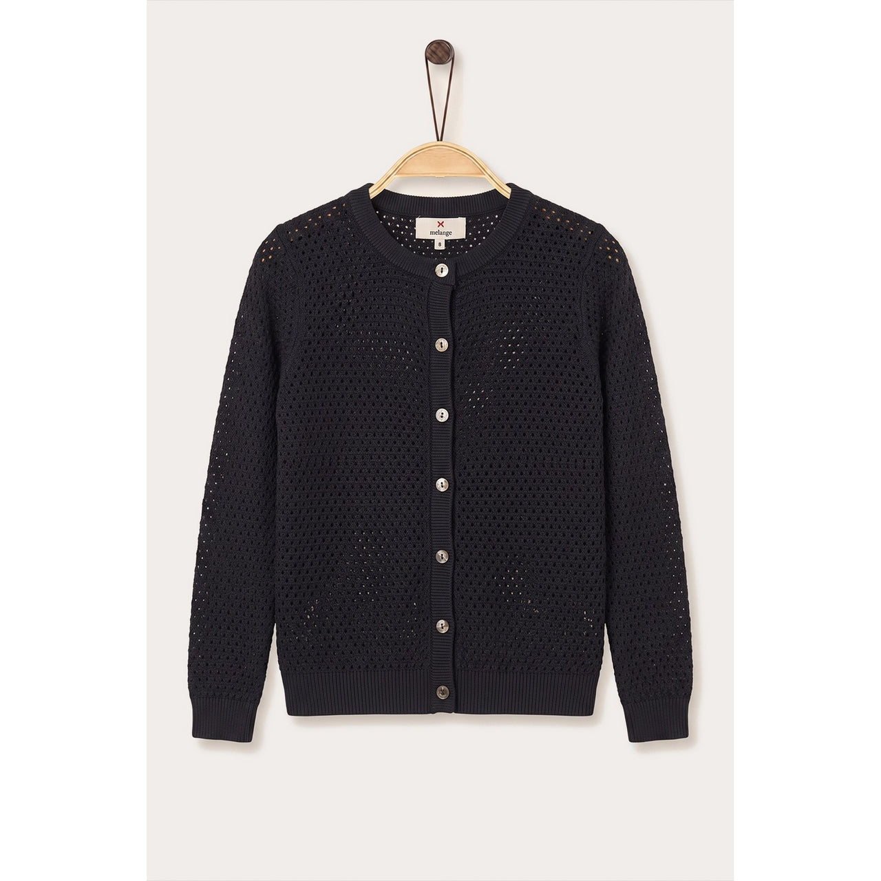 Melange Knit Cardigan