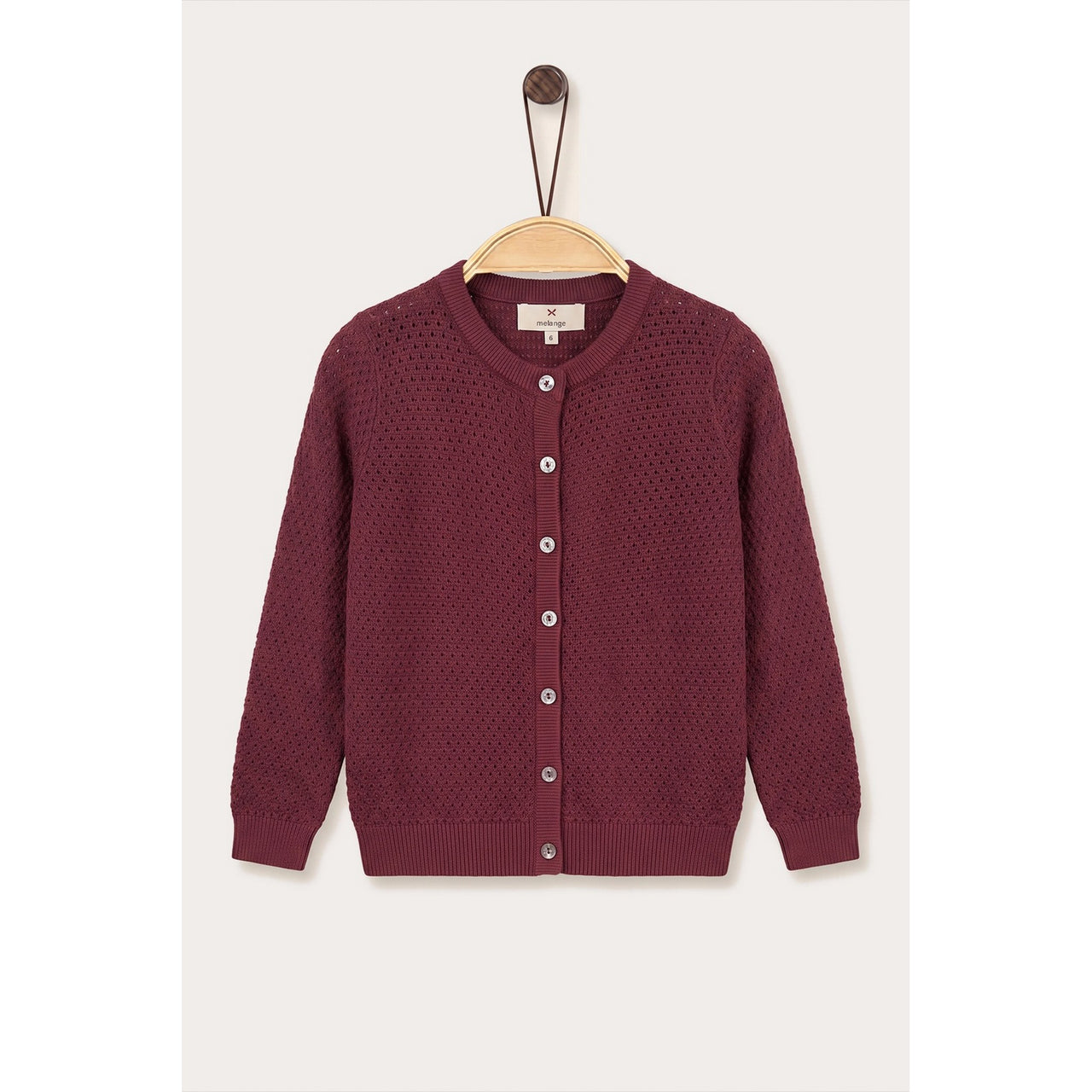 Melange Knit Cardigan