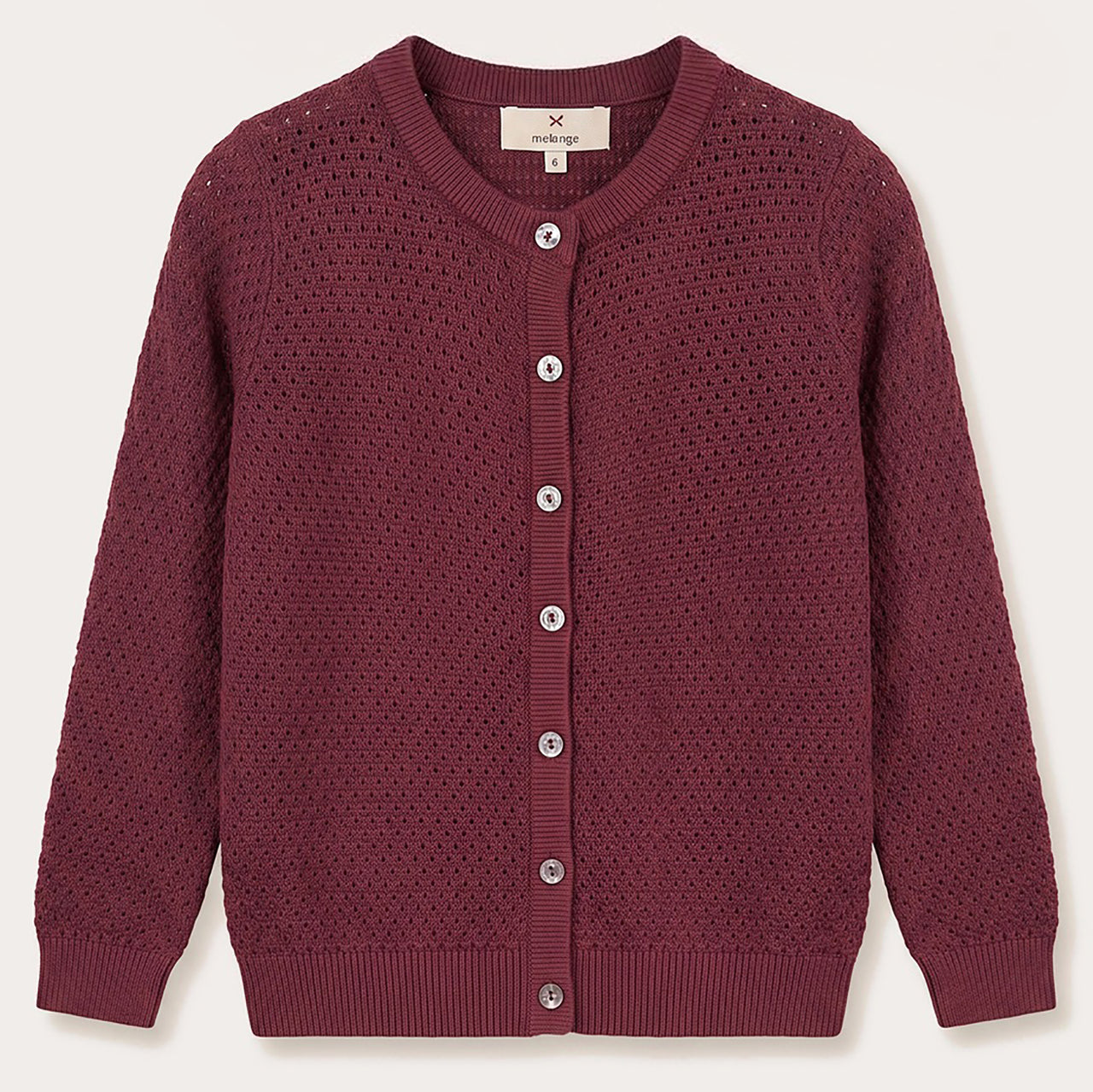 Melange Knit Cardigan