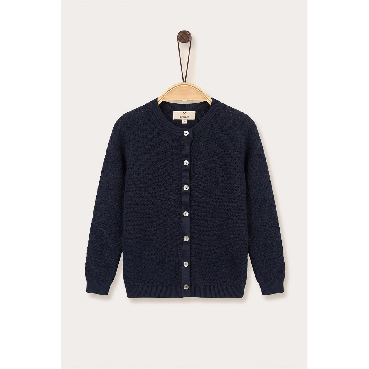 Melange Knit Cardigan