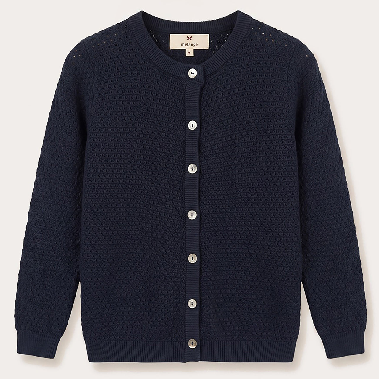 Melange Knit Cardigan