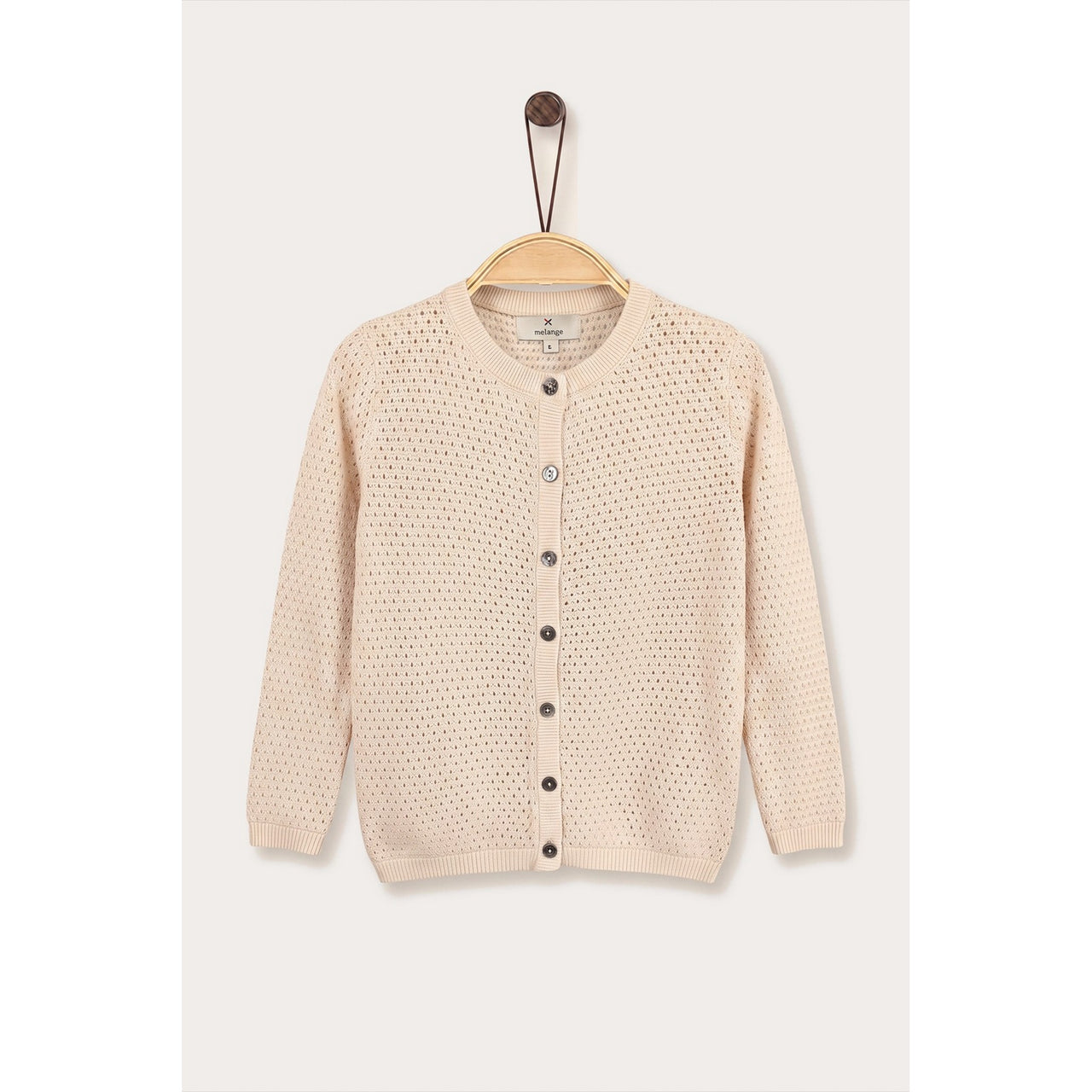 Melange Knit Cardigan
