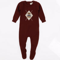 Melange Teddy Knit Stretchie