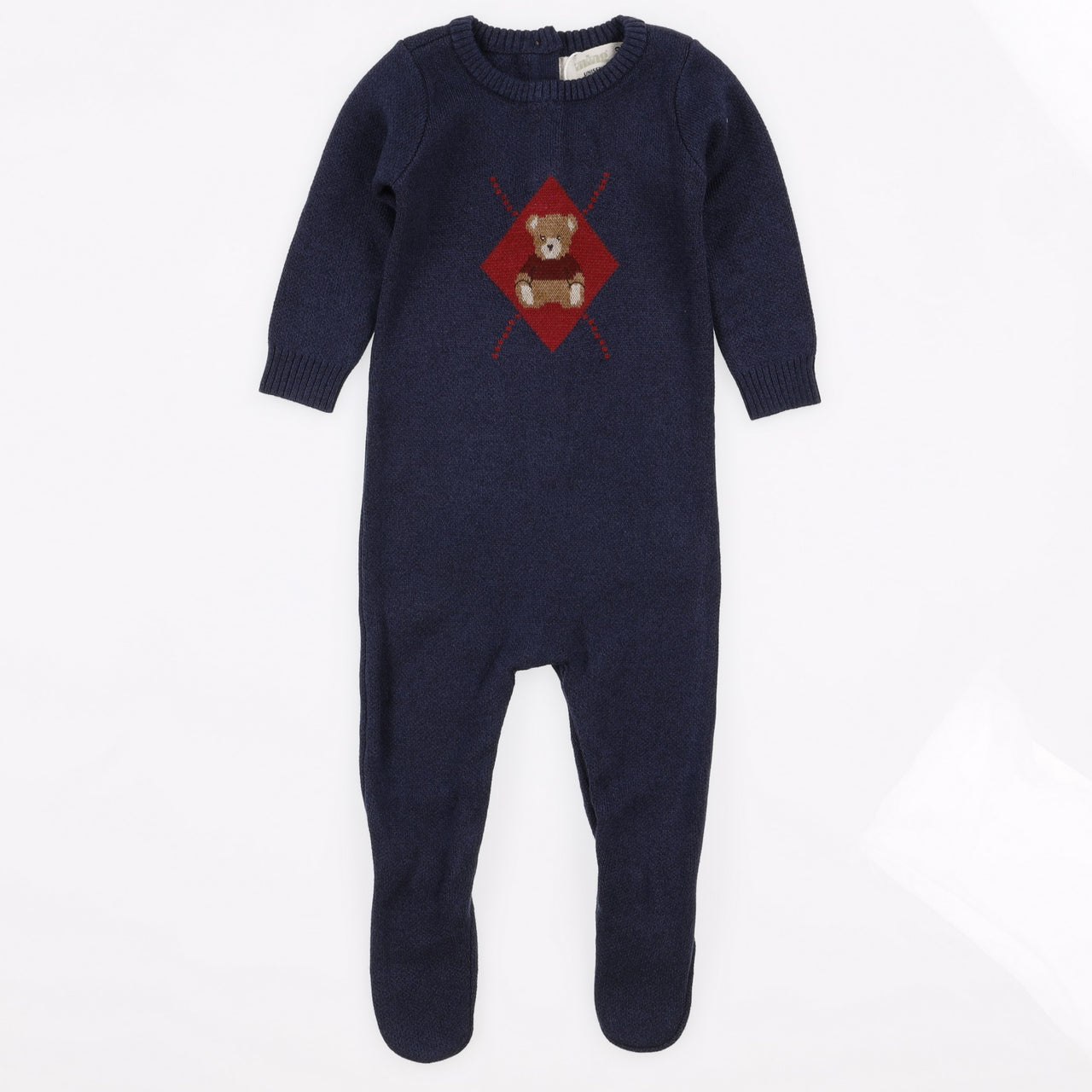 Melange Teddy Knit Stretchie