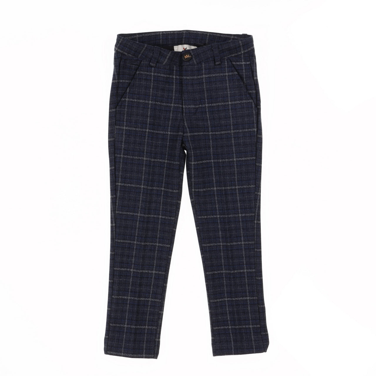 Melange Checkered Pants