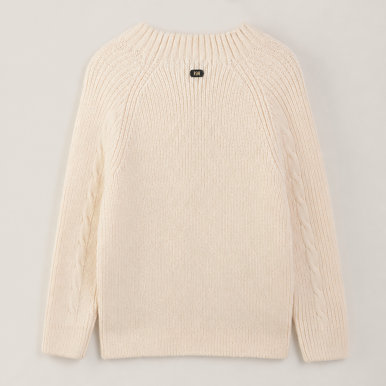 Melange Velour Sweater