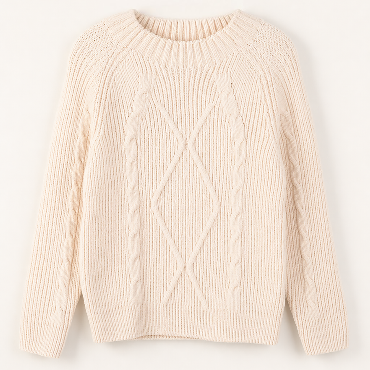 Melange Velour Sweater
