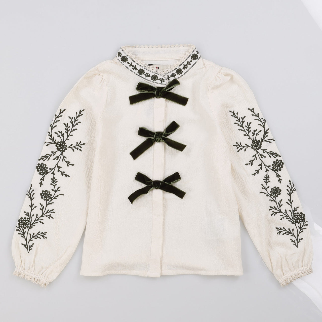 Melange Bow Top