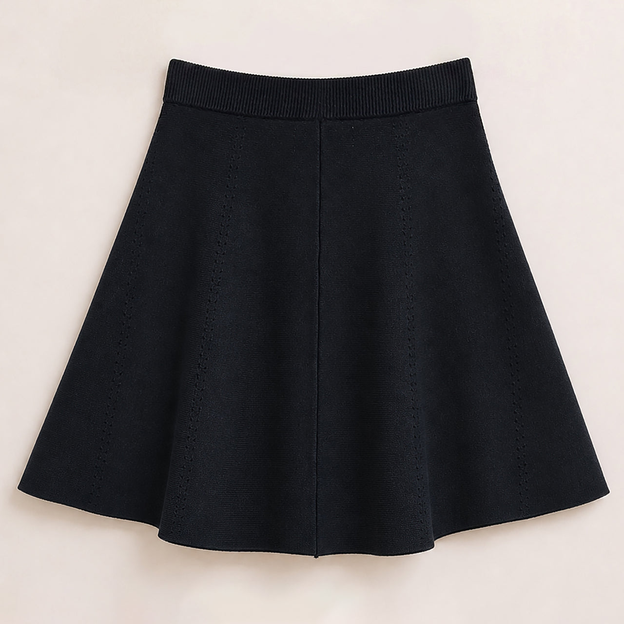 Melange Knit Skirt